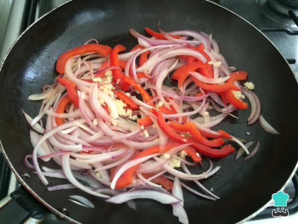 Recette de Nouilles de Riz aux Légumes - Étape 2