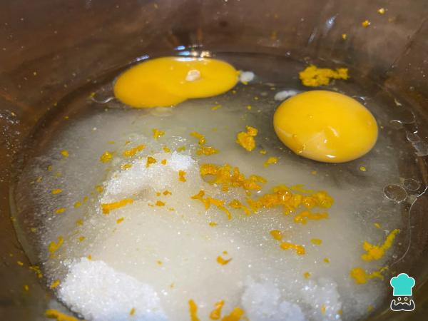 Recette de pudding marbré sans beurre - Étape 1