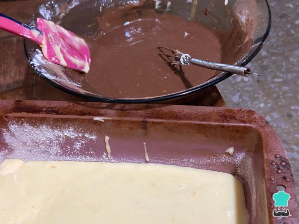 Recette de pudding marbré sans beurre - Étape 4