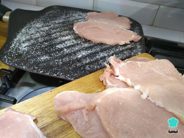 Recette de longe de porc grillée - Étape 2