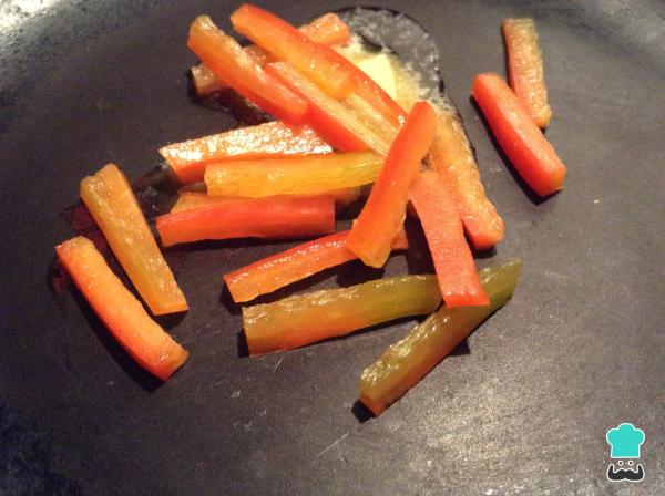 Recette de pâtes avec sauce au brie - Étape 2