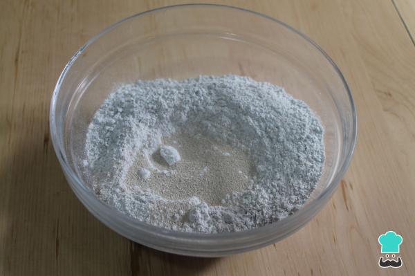 Recette de pain de seigle au blé entier - Étape 1