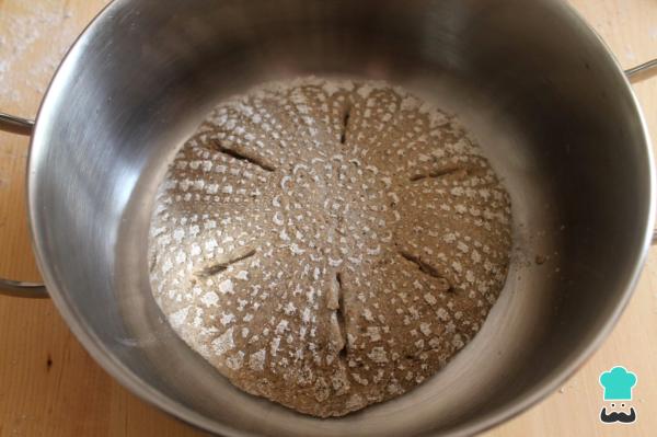Recette de pain de seigle au blé entier – Étape 8