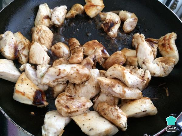 Recette de nouilles de riz à la sauce Teriyaki - Étape 6