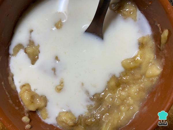 Recette de pudding léger à la banane - Étape 2