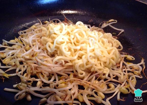 Recette de poulet Yakisoba – Étape 7