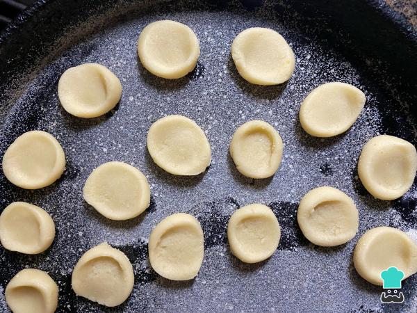 Recette Pepas à la farine de riz - Étape 4