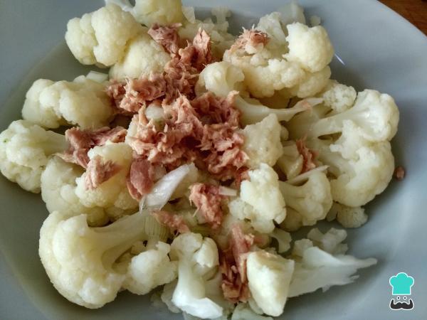 Recette de Salade de thon au chou-fleur - Étape 4
