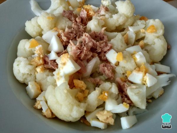 Recette de Salade de thon au chou-fleur - Étape 5