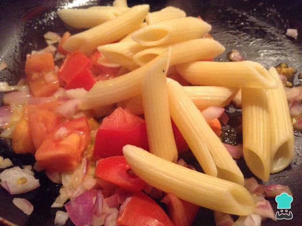 Recette de Penne à la Vodka et au Saumon - Étape 3
