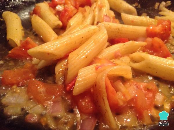 Recette de Penne à la Vodka et au Saumon - Étape 5