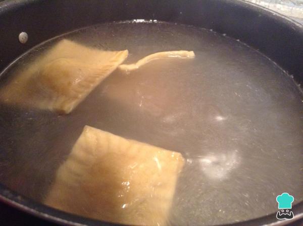Recette de raviolis aux champignons - Étape 8