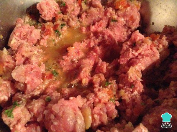 Recette de Rouleau de Bœuf Haché - Étape 2