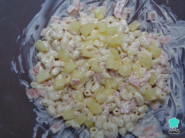 Recette de Salade de coudes au jambon et à l'ananas - Étape 8
