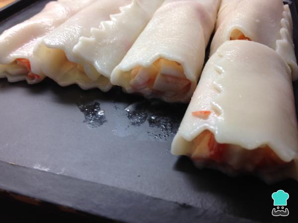 Recette de cannellonis froids aux fruits de mer - Étape 5