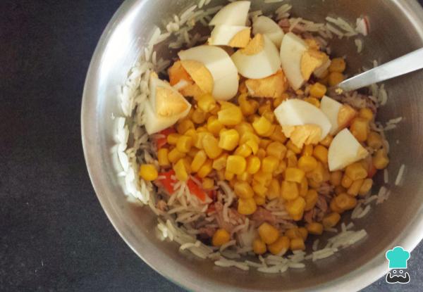 Recette Salade de riz, thon et avocat - Étape 5