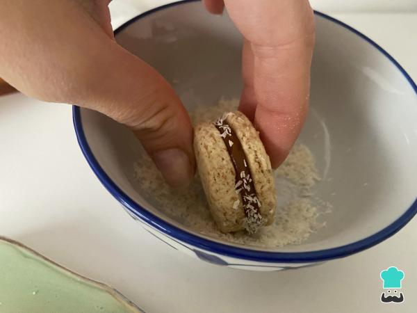 Recette d'Alfajores à la fécule de maïs avec de la farine de blé entier - Étape 7