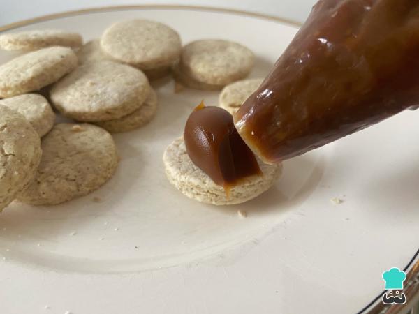 Recette d'Alfajores à la fécule de maïs avec de la farine de blé entier - Étape 6
