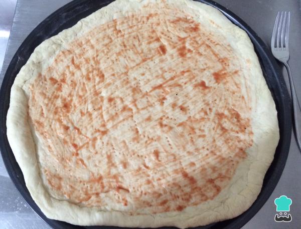 Recette de pizza à la farine de blé entier pour diabétiques - Étape 6