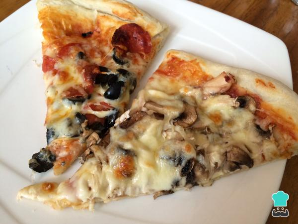 Recette de pizza à la farine de blé entier pour diabétiques - Étape 8