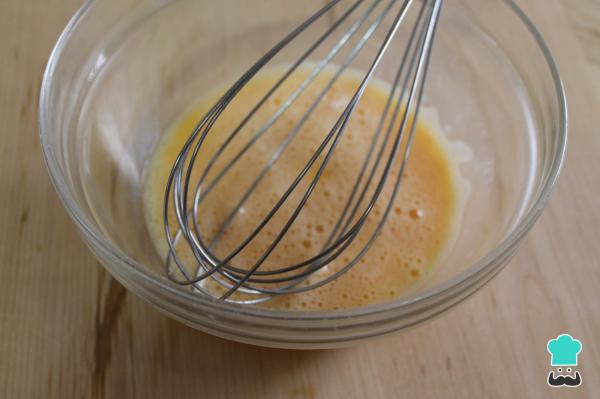 Recette de flocons de Manchego - Étape 1