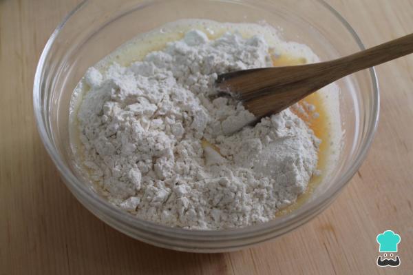 Recette de flocons de Manchego - Étape 3