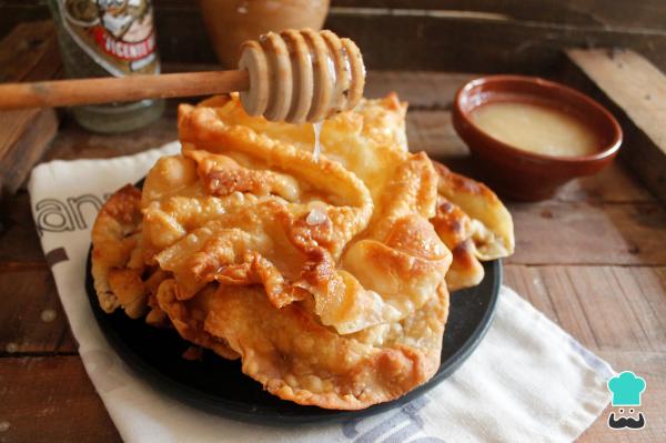 Recette de flocons de Manchego - Étape 8