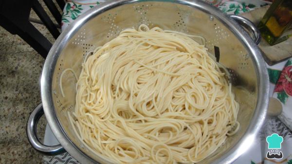 Recette Spaghetti à la sauce blanche - Étape 3