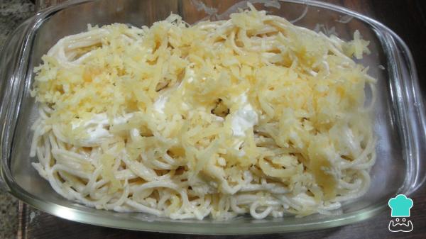 Recette Spaghettis à la sauce blanche - Étape 6