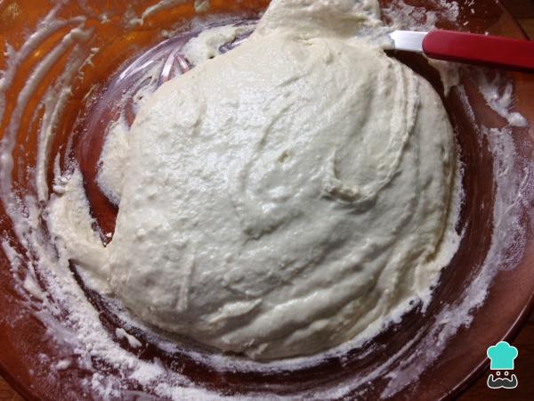 Recette de pâte à pizza sans levure - Étape 3