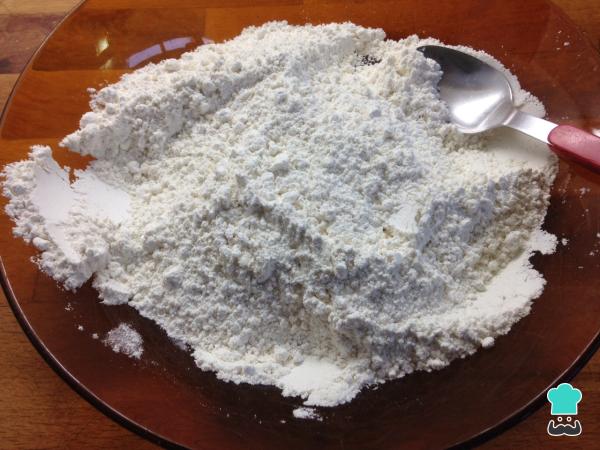 Recette de pâte à pizza sans levure - Étape 2
