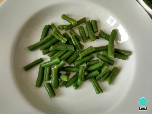Recette de Salade de riz aux haricots verts - Étape 2