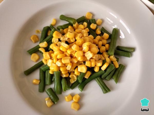 Recette de Salade de riz aux haricots verts - Étape 3