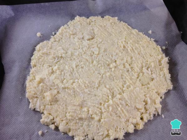 Recette de pâte à pizza au chou-fleur - Étape 4