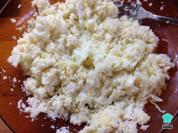Recette de pâte à pizza au chou-fleur - Étape 3