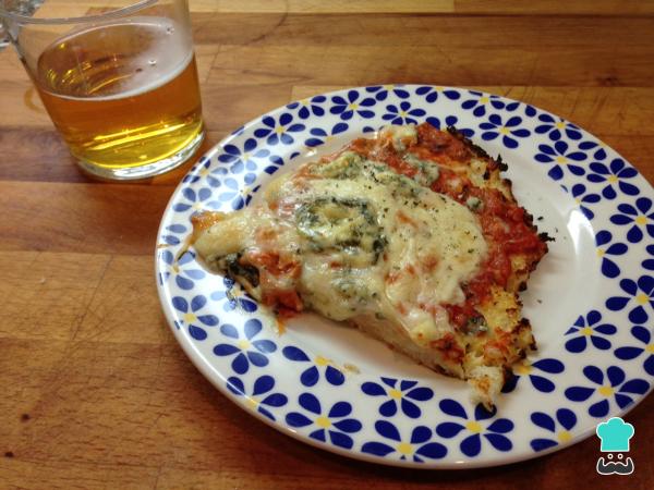 Recette de pâte à pizza au chou-fleur - Étape 8