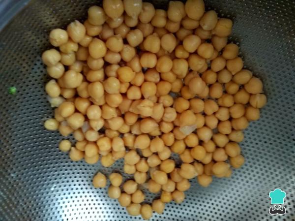 Recette de salade de pois chiches végétalienne - Étape 3