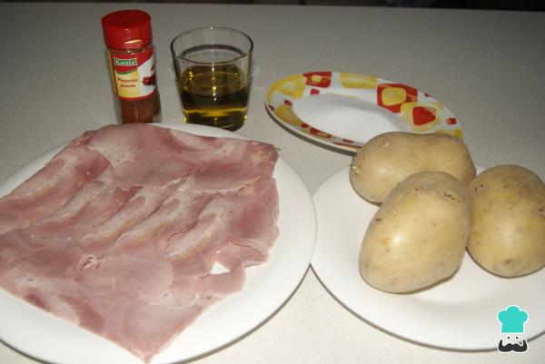Recette de Lacón à la galicienne avec pommes de terre - Étape 1