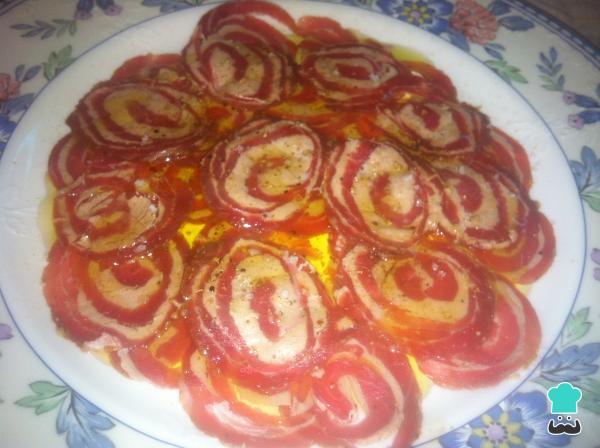 Recette de Carpaccio de Boeuf au Foie - Étape 3