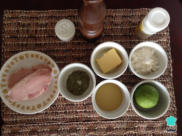 Recette de Longe au Citron - Étape 1