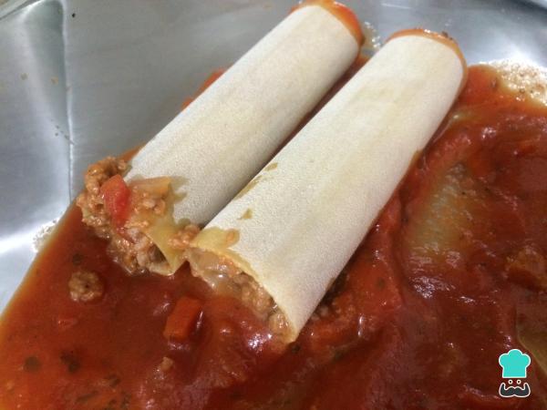 Recette de cannellonis à la viande pour enfants - Étape 3