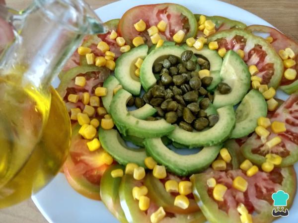 Recette de salade de tomates et câpres - Étape 5