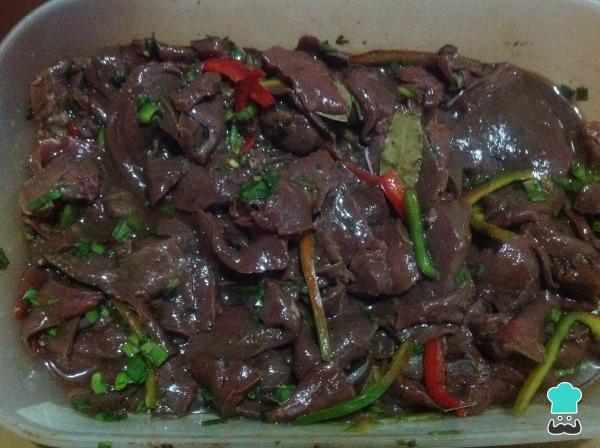 Recette Coeur de veau au vin - Étape 2