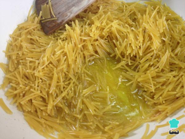 Recette de Fideuá catalane - Étape 3