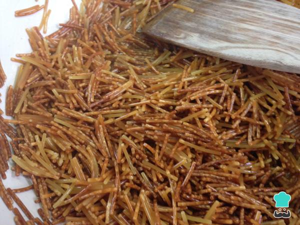Recette de Fideuá catalane - Étape 4