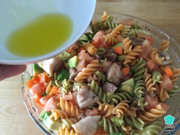 Recette de salade de pâtes et poulet - Étape 8