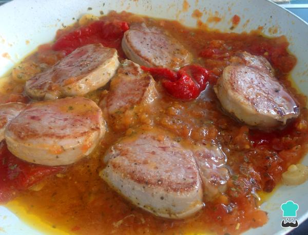 Recette de SIMPLE IBÉRIQUE AUX PIQUILLOS - Étape 4