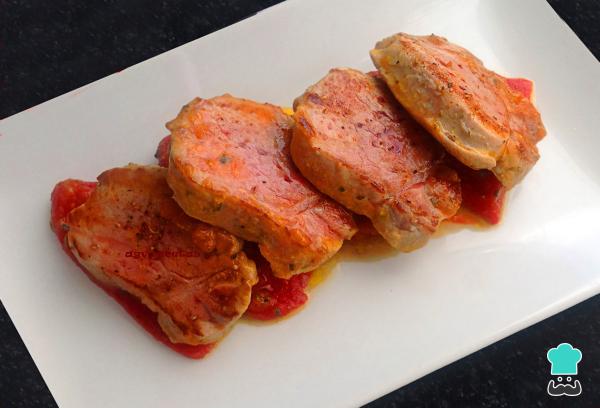 Recette de SIMPLE IBÉRIQUE AUX PIQUILLOS - Étape 5