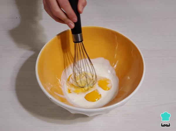Recette de pain céto à la farine de coco - Étape 2