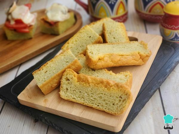 Recette de pain céto à la farine de noix de coco - Étape 8